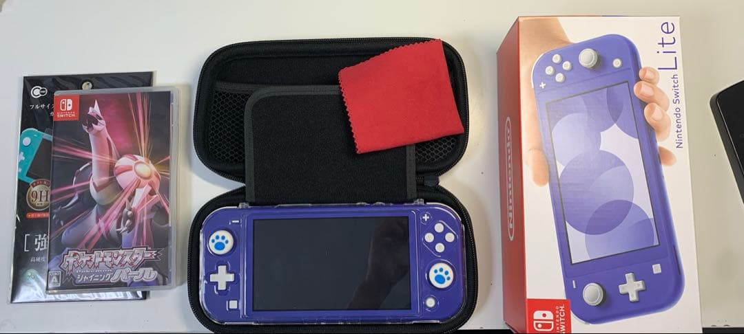 Nintendo Switch Lite 青色 本体 ソフト　周辺機器付き