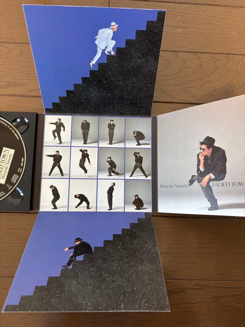 【超希少品】真田広之 トランプ〈ニッセイ〉＋ CD「FADED TOWN」セット