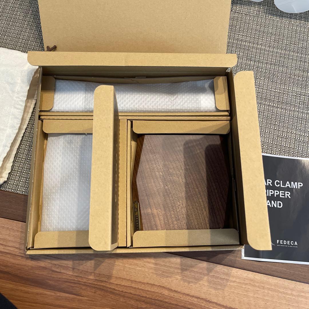 未使用FEDECA フェデカバークランプドリッ パースタンド 台座セット