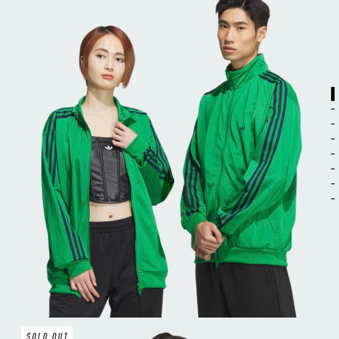 新品　adidas ベッケンバウワージェンダーニュートラルトラックジャケットXL