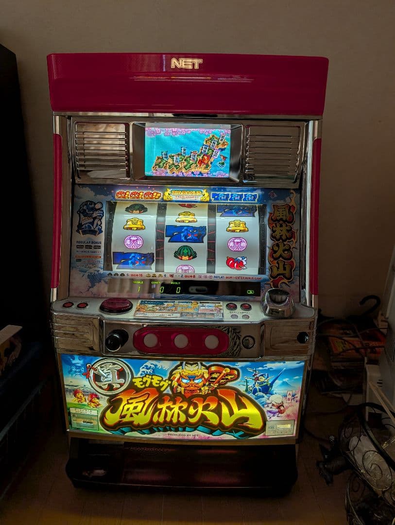 4号機NET 真モグモグ風林火山 スロットマシン