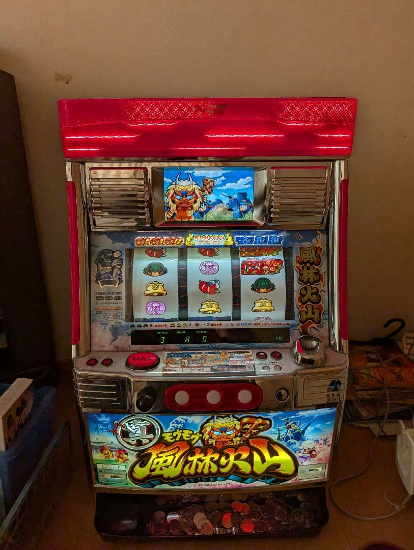 4号機NET 真モグモグ風林火山 スロットマシン