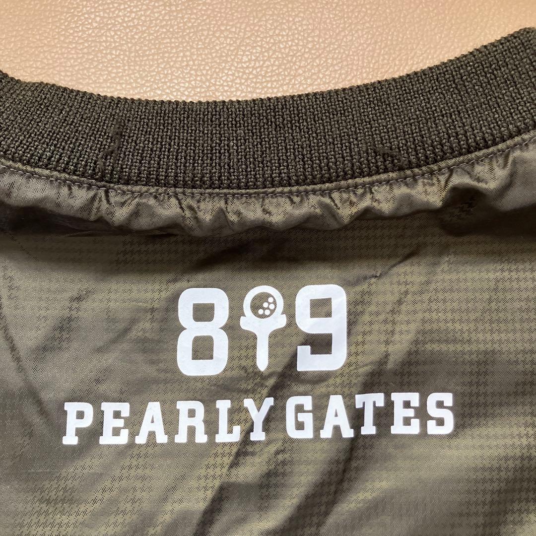 【美品】PEARLY GATES レディース リバーシブル ベスト 0サイズ