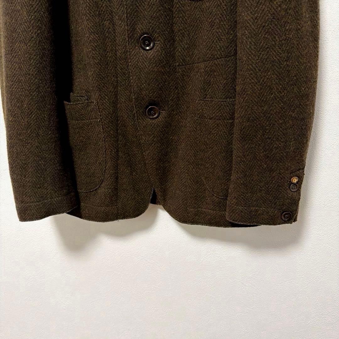 45R ジャージフラノの四角ジャケット