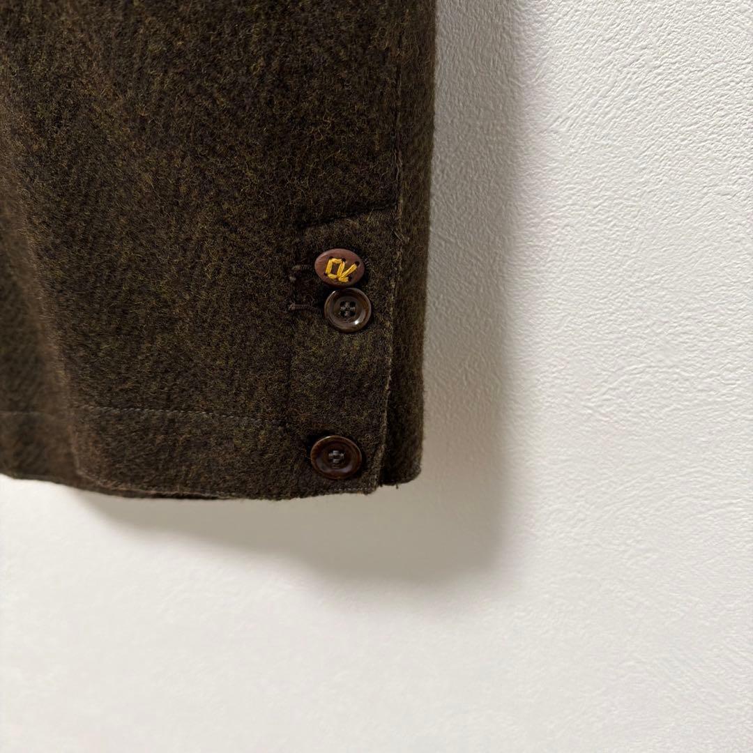 45R ジャージフラノの四角ジャケット