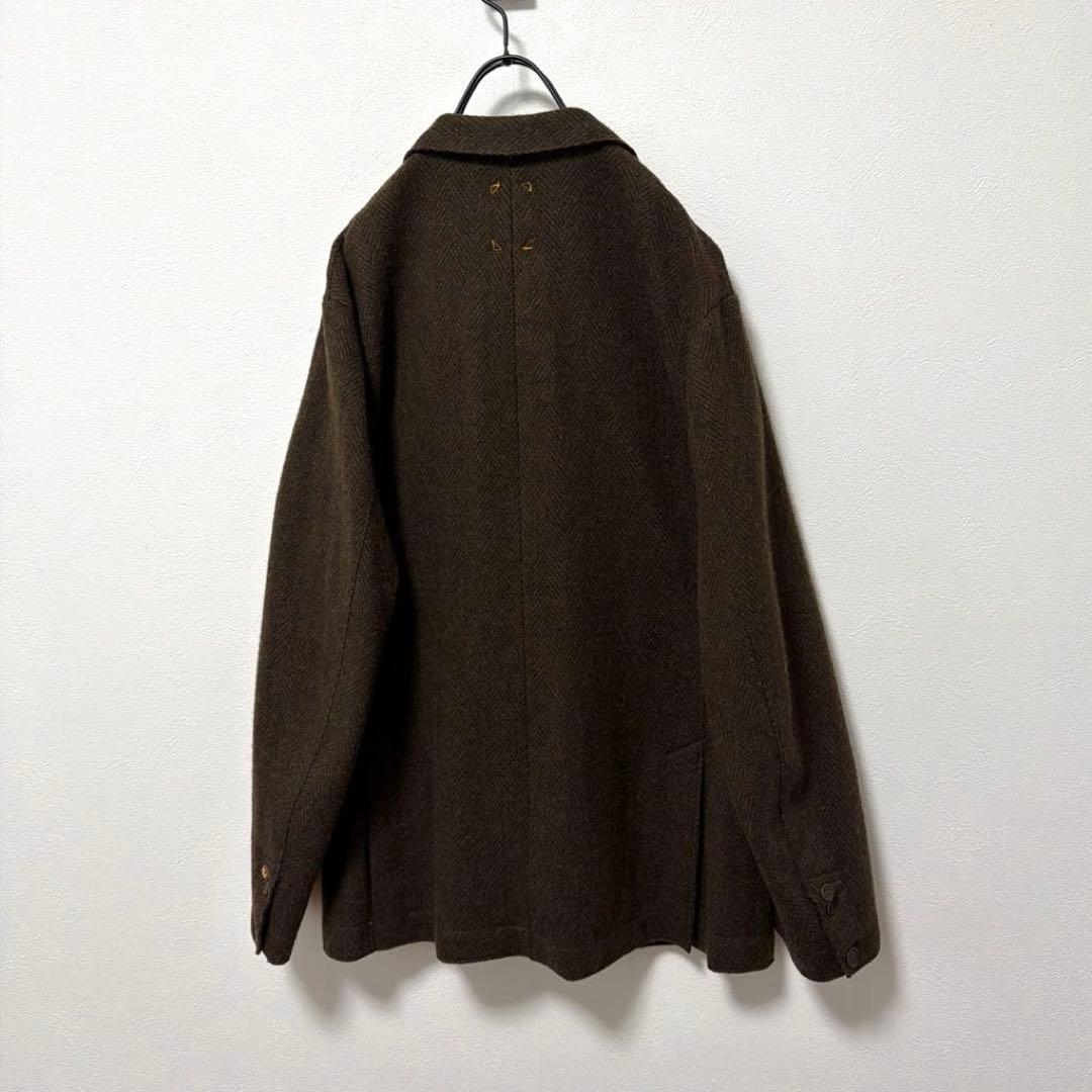 45R ジャージフラノの四角ジャケット