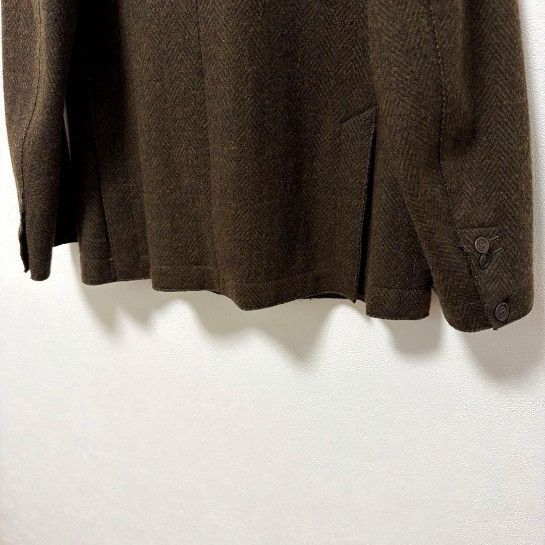 45R ジャージフラノの四角ジャケット