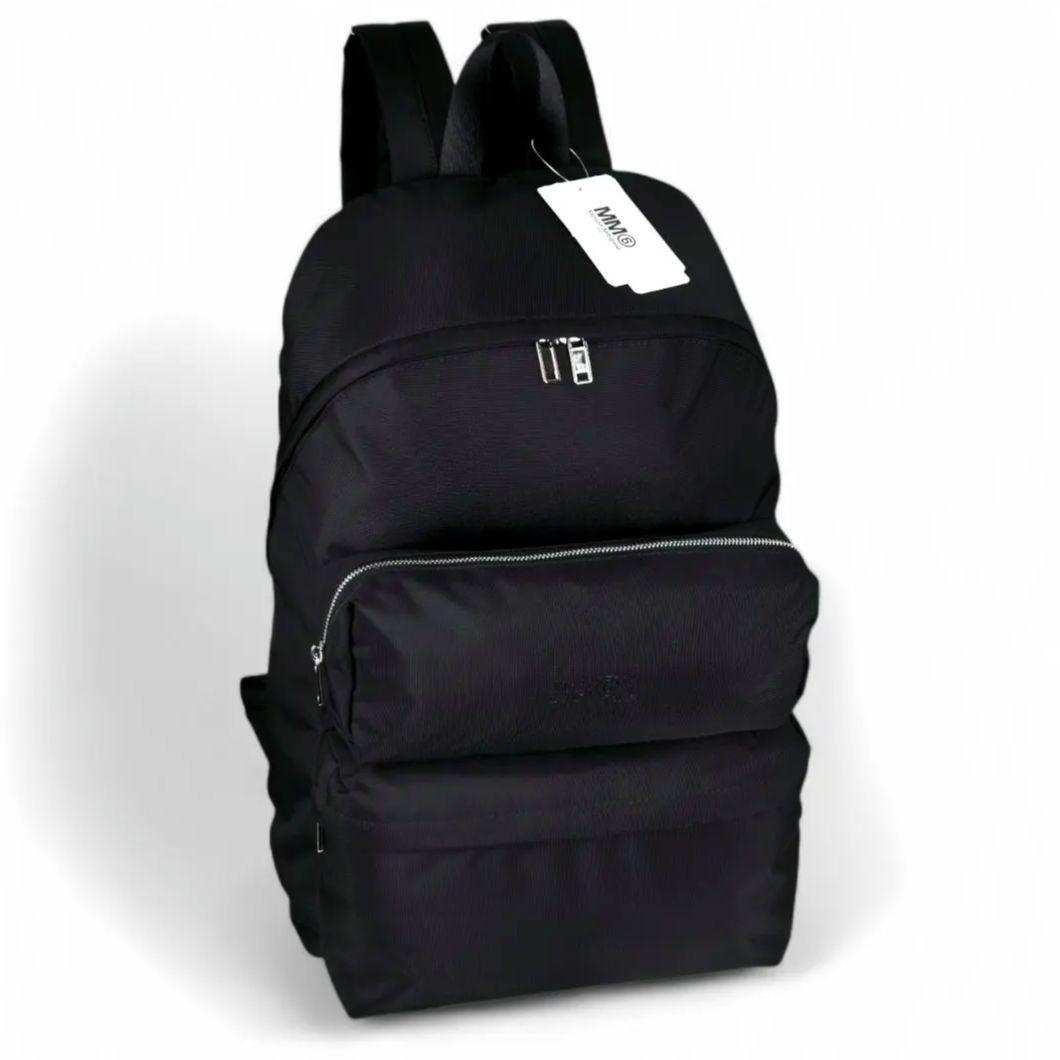 美品 メゾンマルジェラ MM6 ナンバリングロゴ バックパック リュックサック