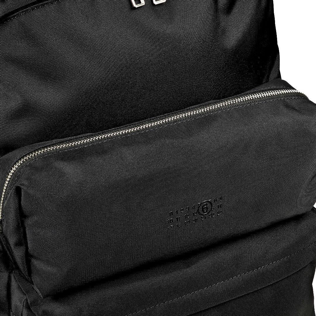 美品 メゾンマルジェラ MM6 ナンバリングロゴ バックパック リュックサック