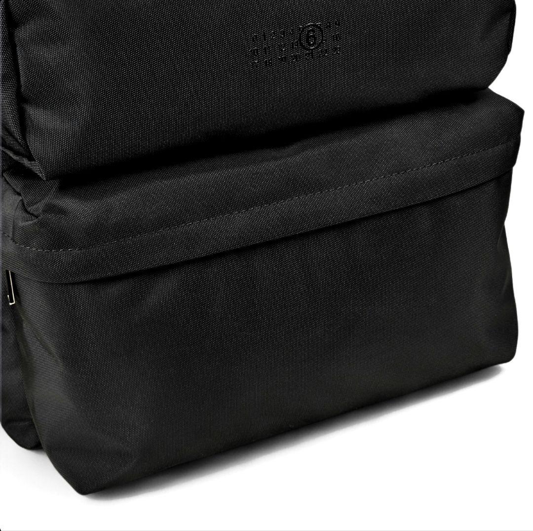 美品 メゾンマルジェラ MM6 ナンバリングロゴ バックパック リュックサック