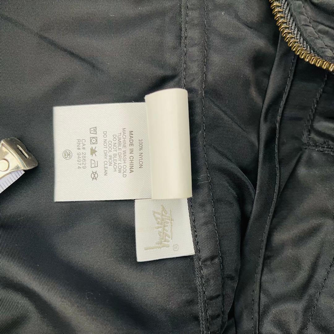 Stussy MA-1ジャケット ブラック Sサイズ