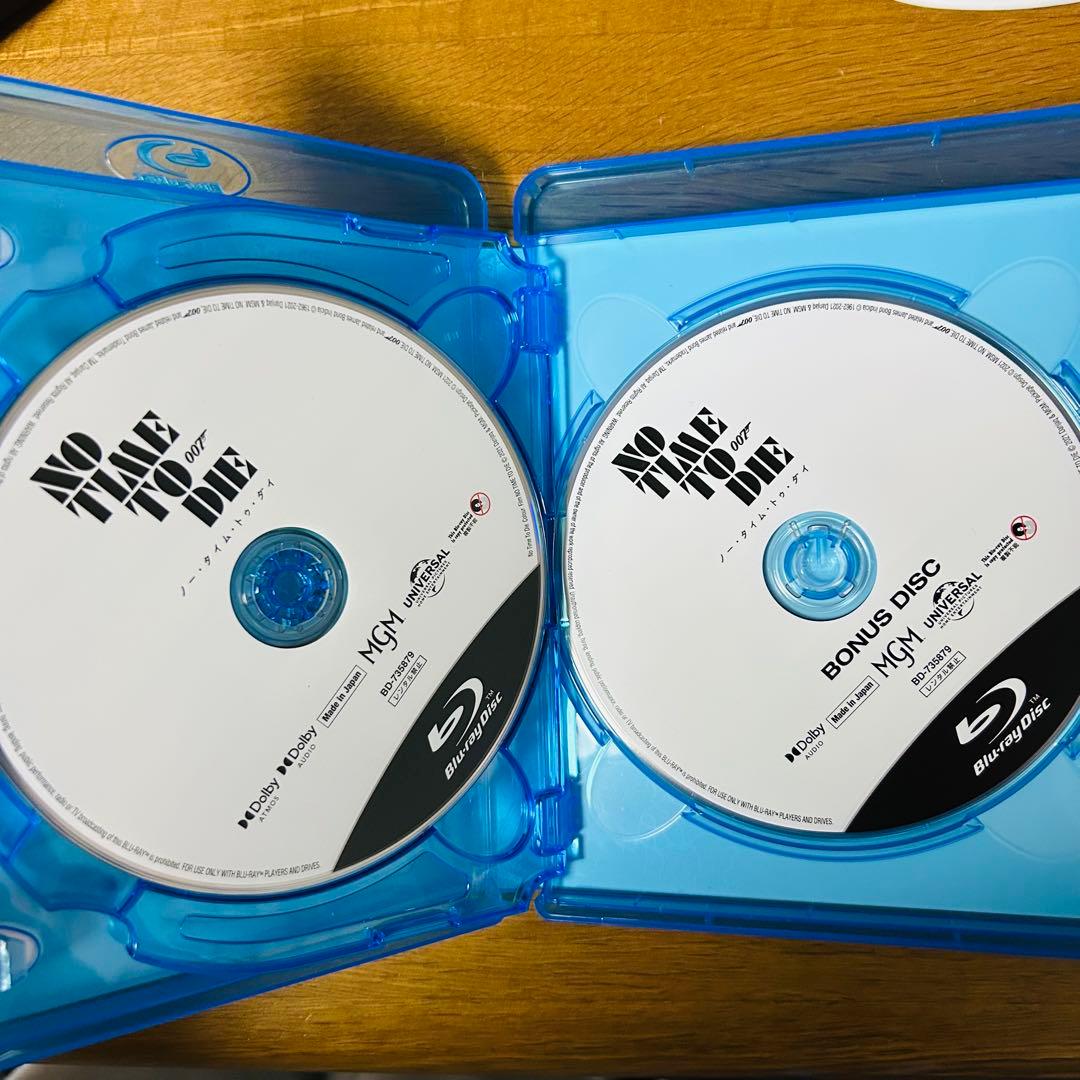 【新品】007 ノー・タイム・トゥ・ダイ Blu-ray+DVD〈3枚組〉