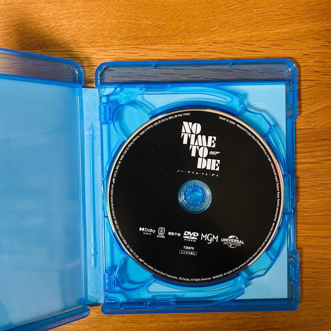 【新品】007 ノー・タイム・トゥ・ダイ Blu-ray+DVD〈3枚組〉