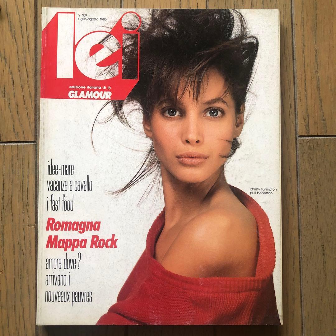 Lei イタリア・ファッション誌　1980年代 8冊