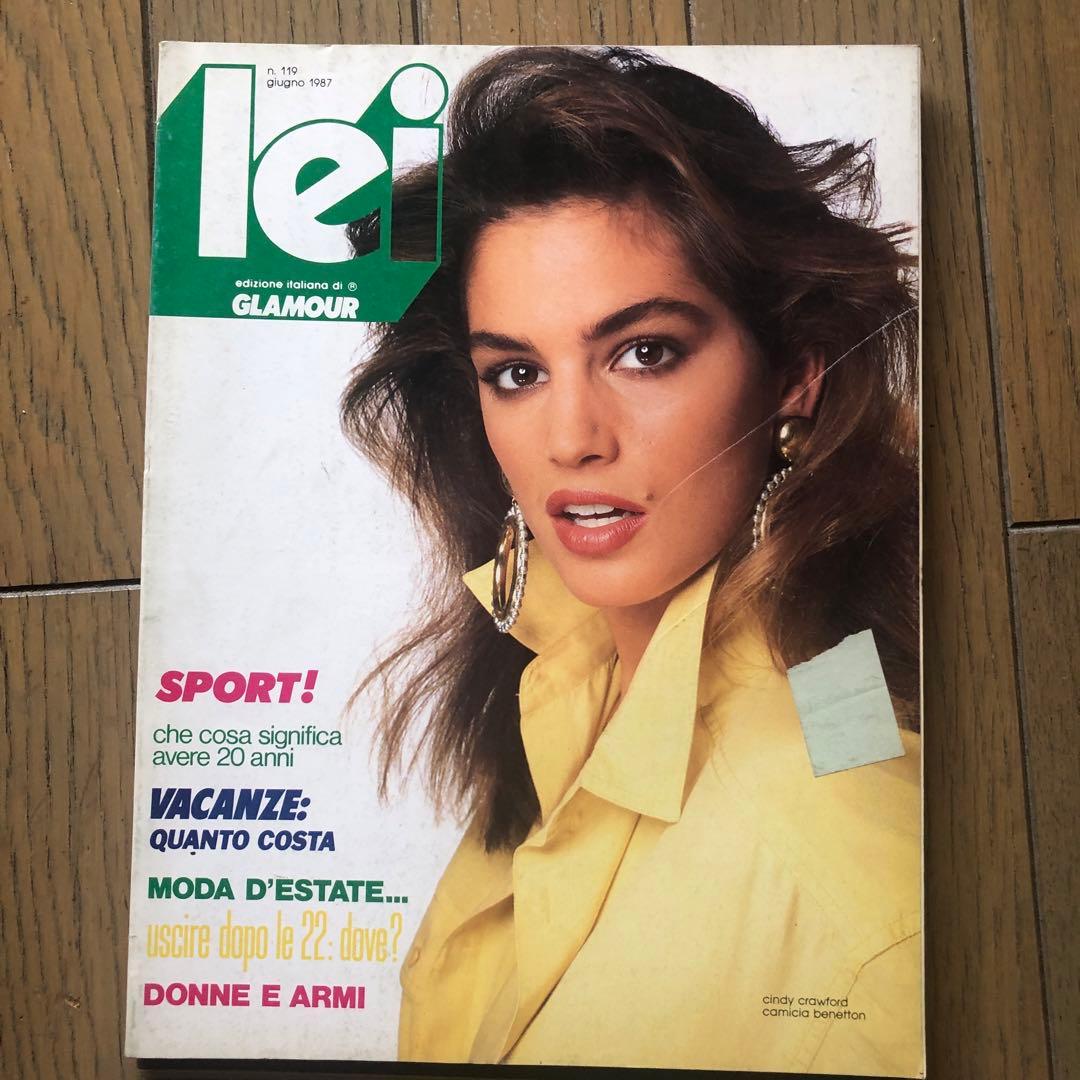 Lei イタリア・ファッション誌　1980年代 8冊