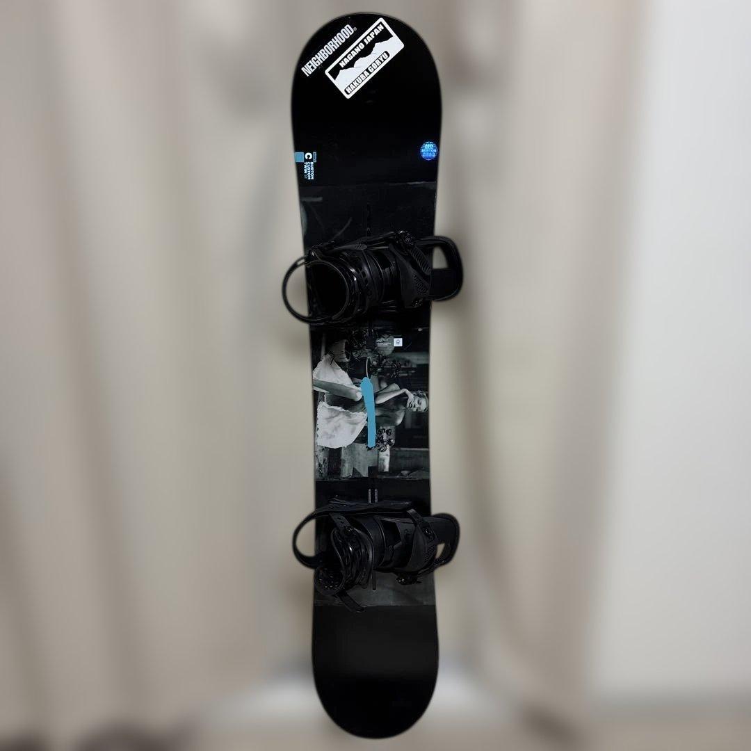 バートン custom twin 151 Flying V バインディング3点