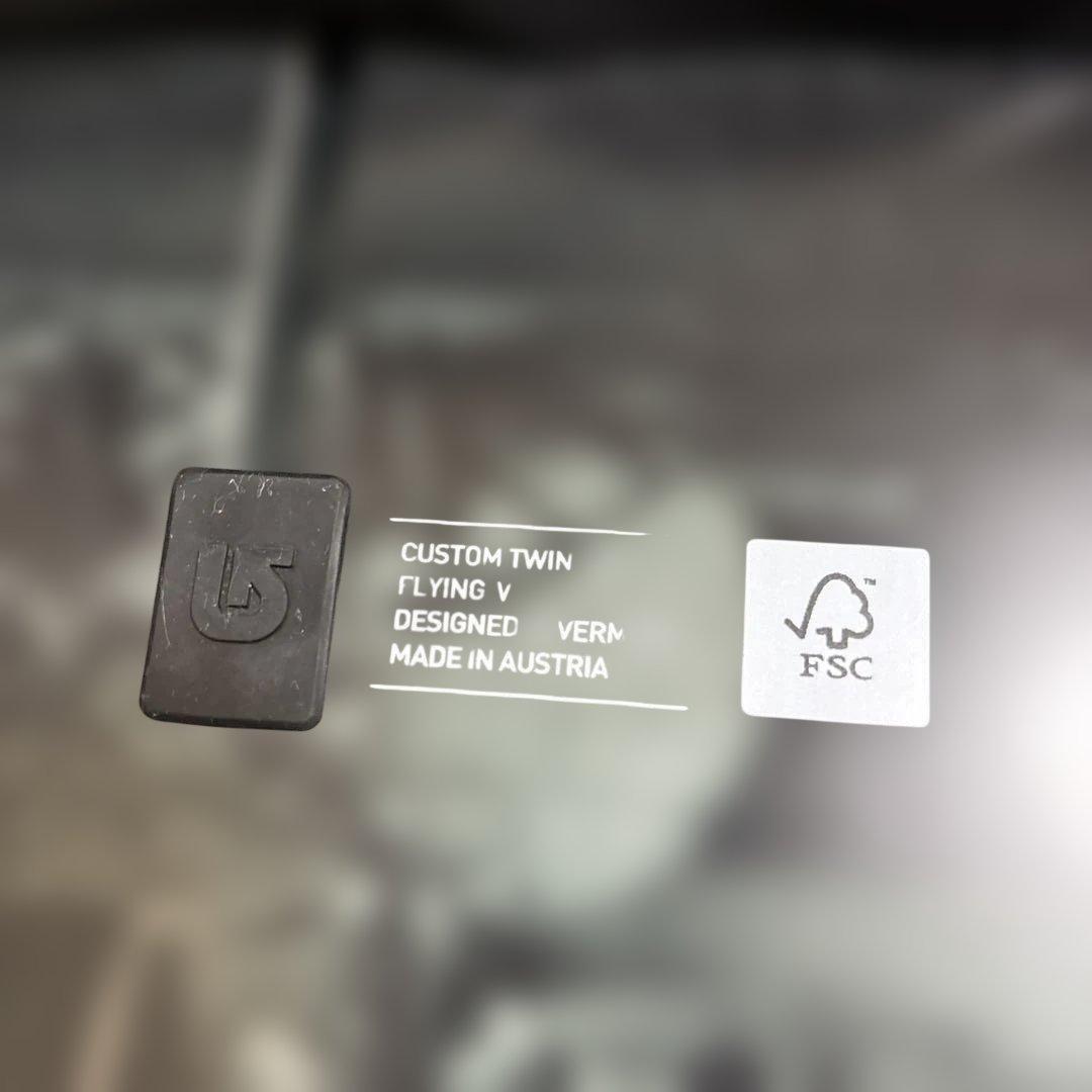 バートン custom twin 151 Flying V バインディング3点