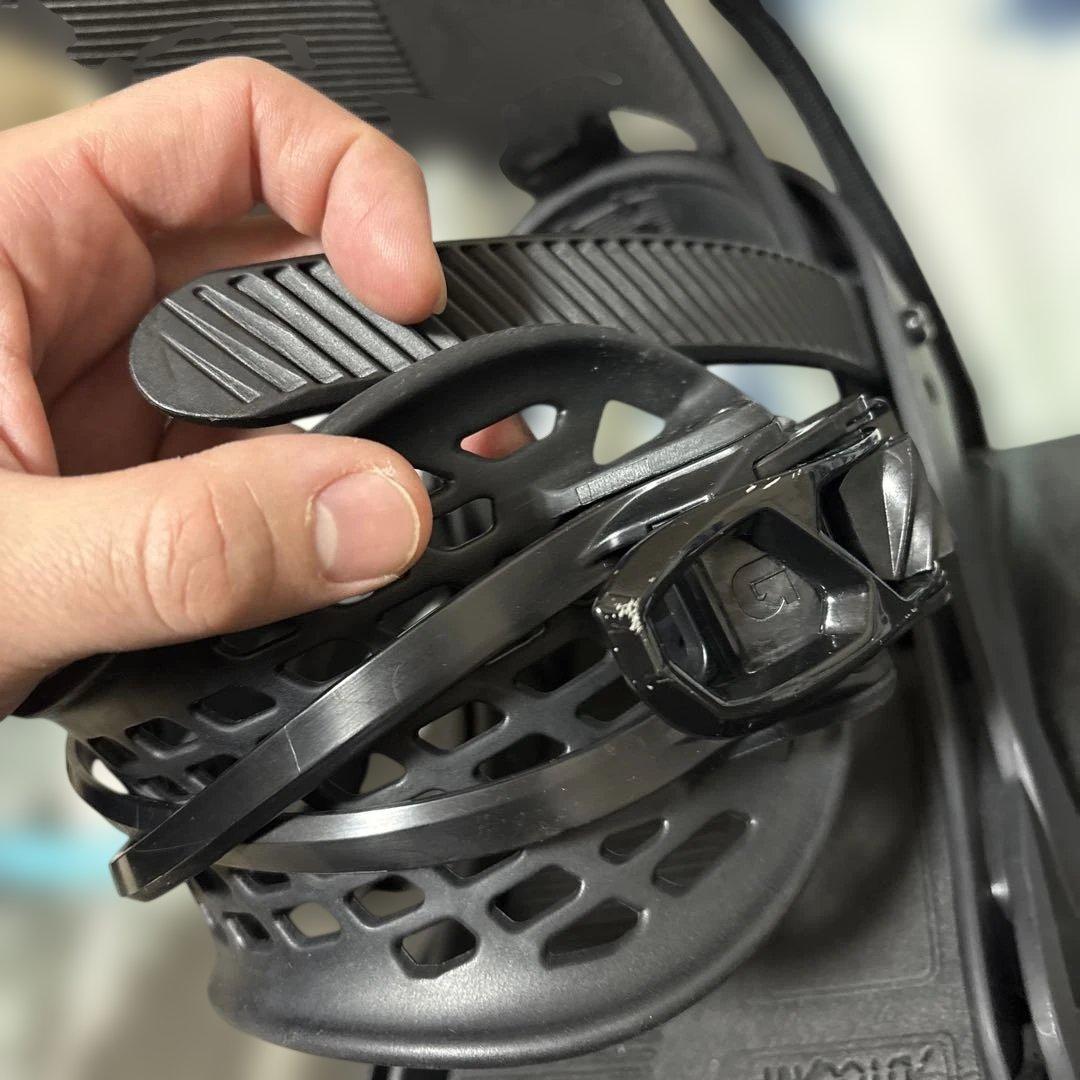 バートン custom twin 151 Flying V バインディング3点