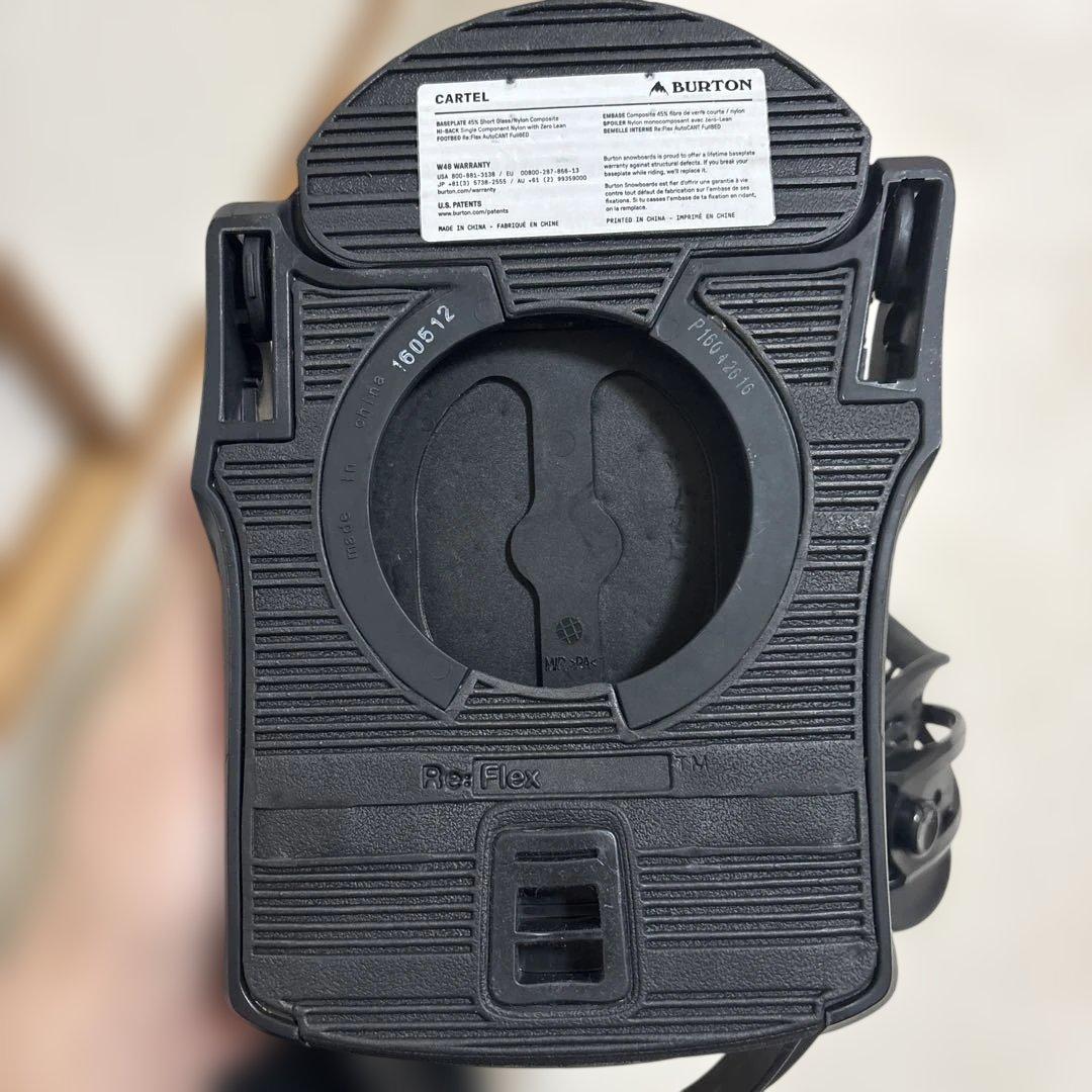 バートン custom twin 151 Flying V バインディング3点