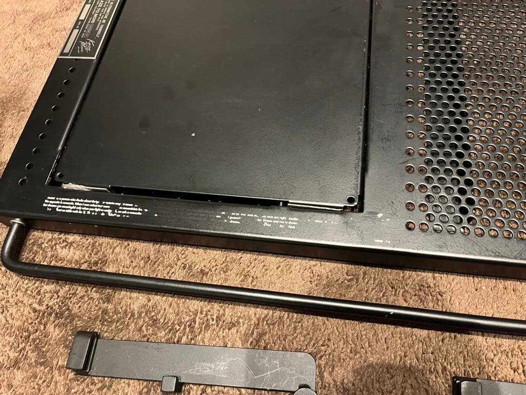 BRUNT REALIST TYPE-F ツナギテーブルセット　ブラック