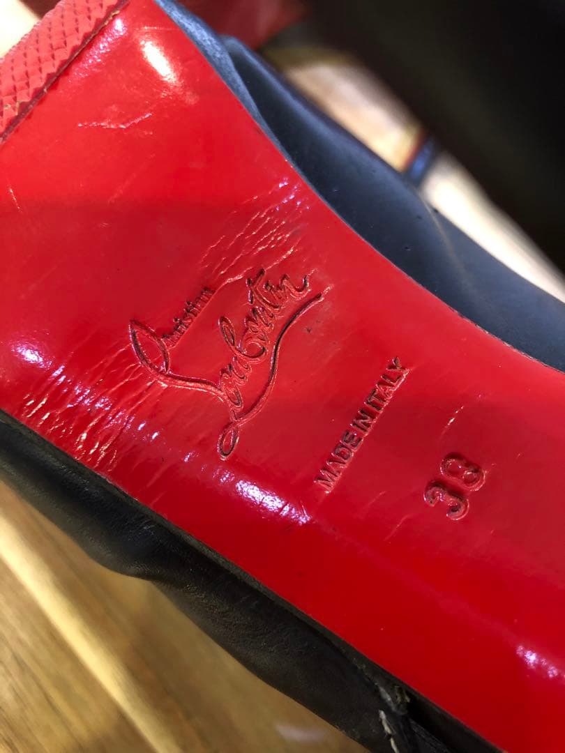 Christian Louboutin ルブタン　レースアップサンダル