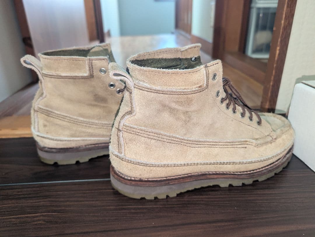 ラッセルモカシンベージュ ハイカット