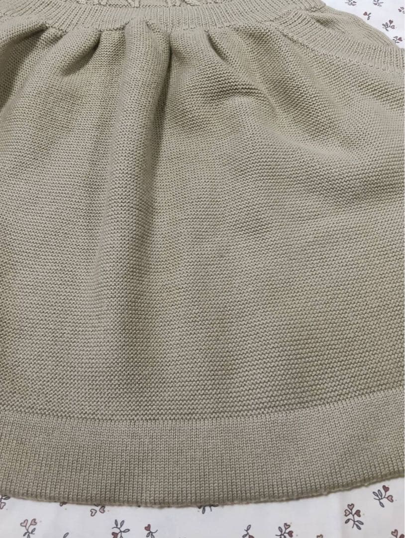 SOOR PLOOMノースリーブ ニットワンピース8y