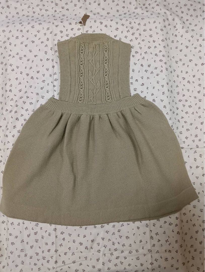 SOOR PLOOMノースリーブ ニットワンピース8y