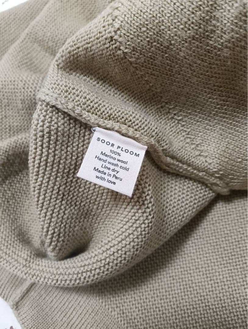 SOOR PLOOMノースリーブ ニットワンピース8y