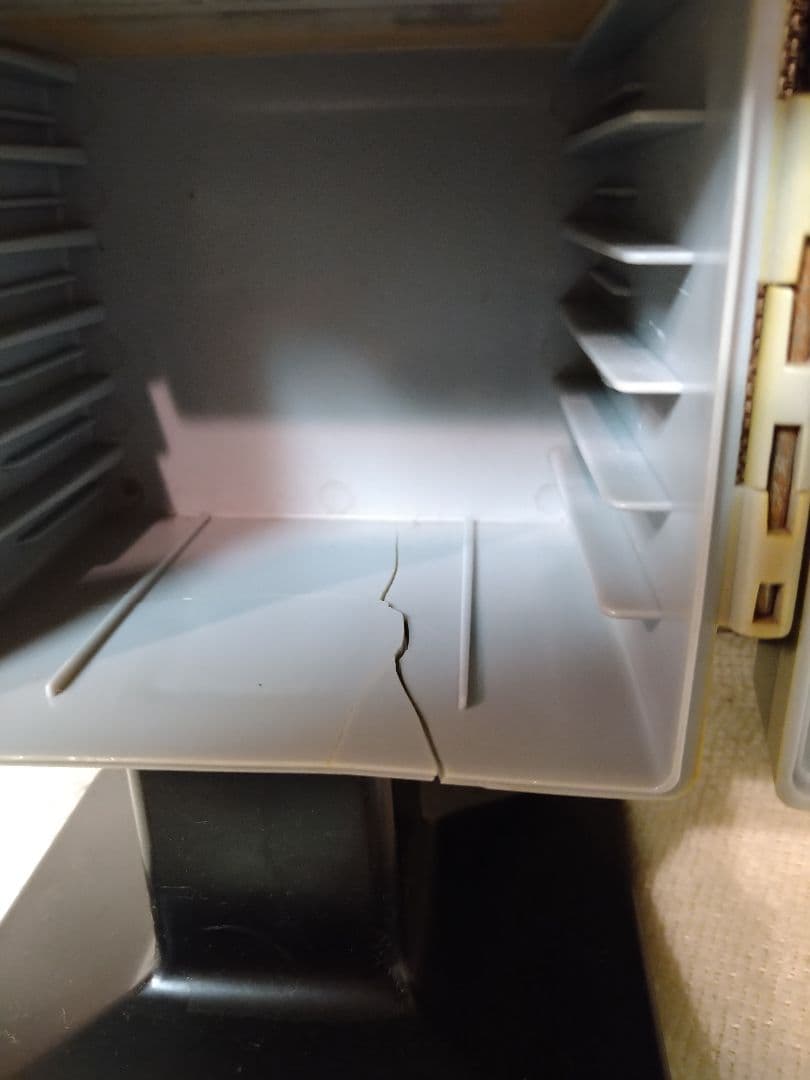 中古　貴重！当時モノ　ファミコン　ディスクシステム書き換え機型　収納ケース