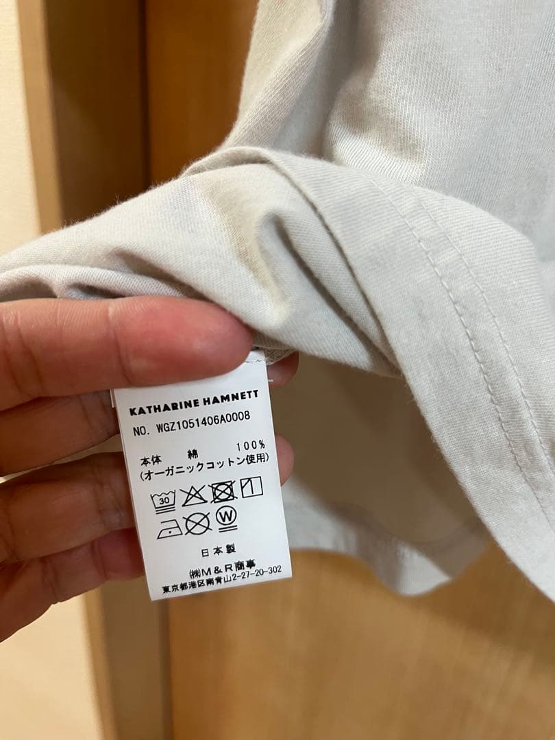 ウィムガゼット　キャサリンハムネットコラボTシャツ