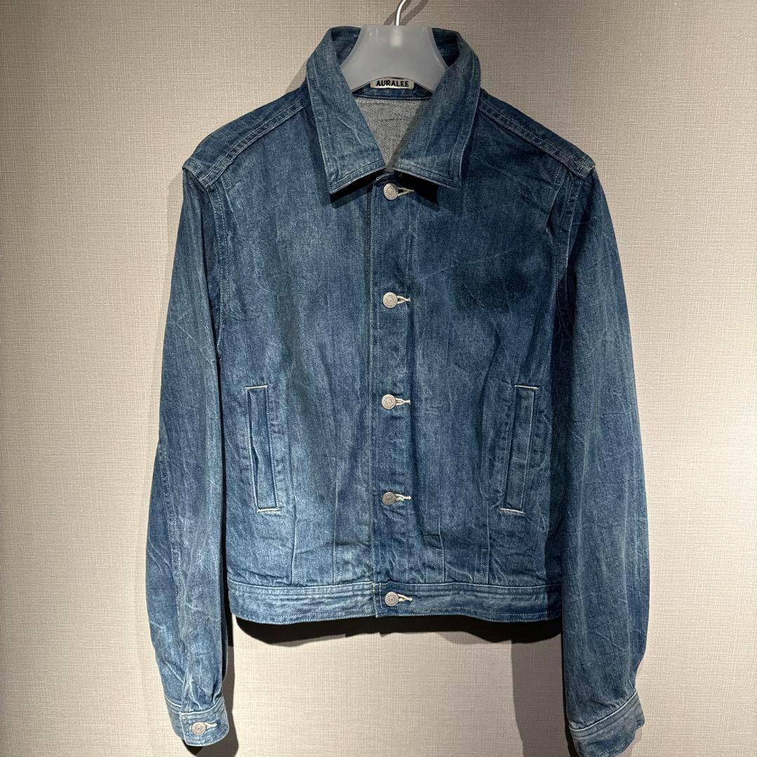 ジャケット・アウター AURALEE Selvedge Faded Denim Blouson 1