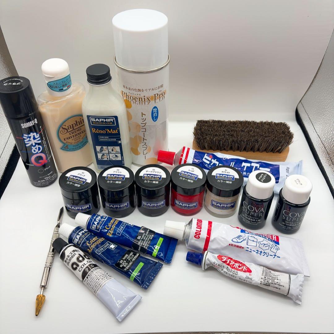 【お得】サフィール中心 リペアセット まとめ売り ほぼ未使用 総額約3万円