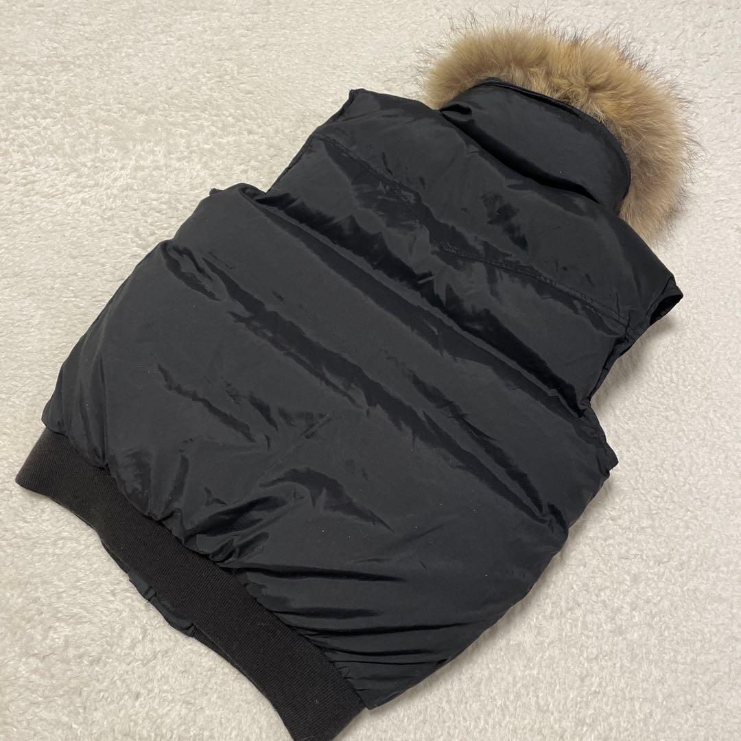 ラルフローレンファー付きダウンベスト サイズ9 ファー取り外し可能