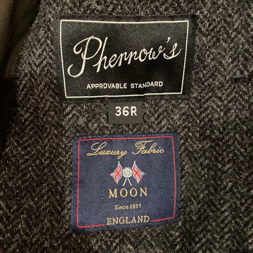 フェローズ　ハンティングジャケット36 R ヘリンボーン