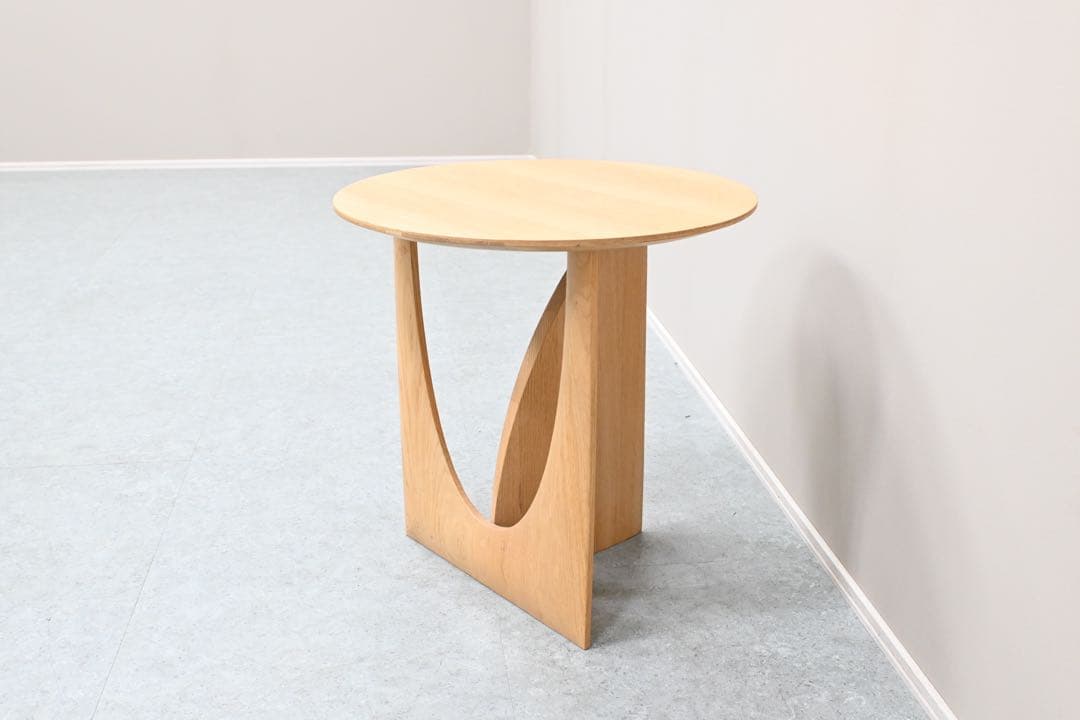 【極美品】ETHNICRAFT エスニクラフト ジオメトリック サイドテーブル