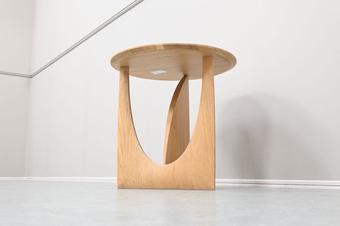 【極美品】ETHNICRAFT エスニクラフト ジオメトリック サイドテーブル