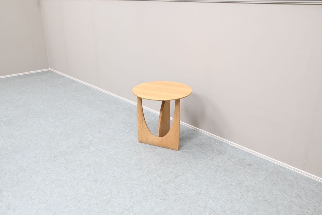 【極美品】ETHNICRAFT エスニクラフト ジオメトリック サイドテーブル