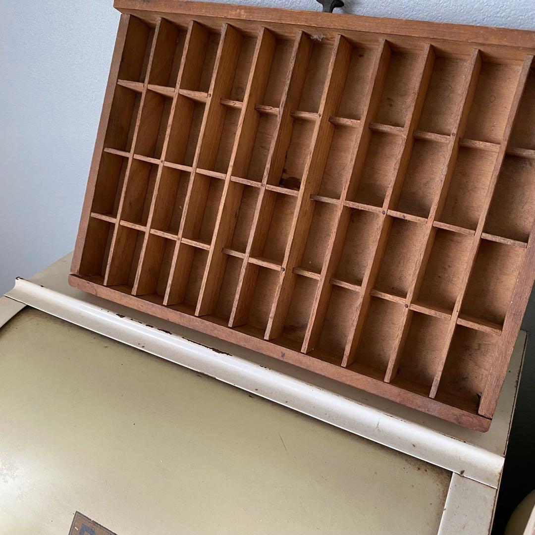 活字ケース/プリンタートレイ/アンティーク