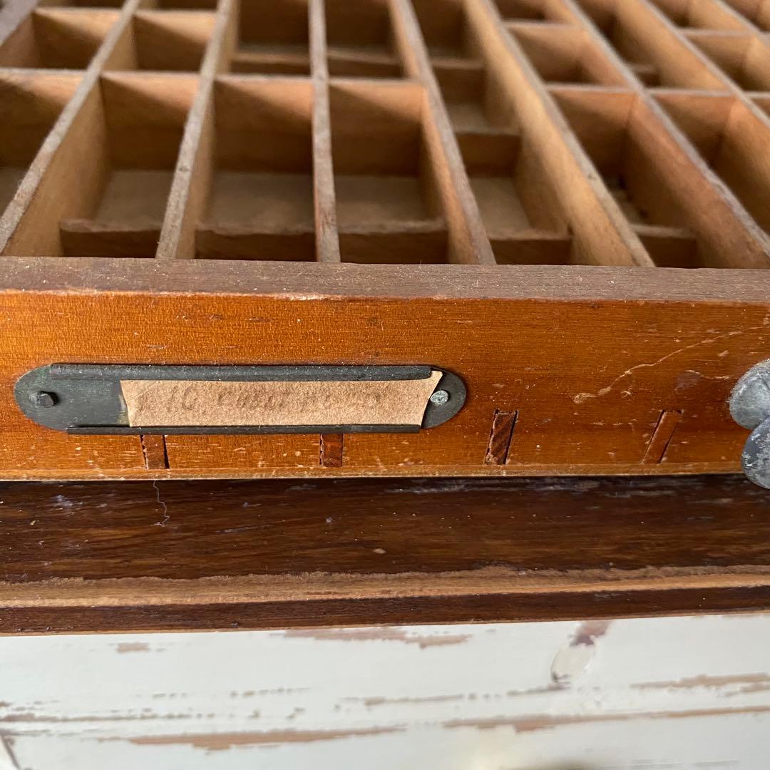 活字ケース/プリンタートレイ/アンティーク