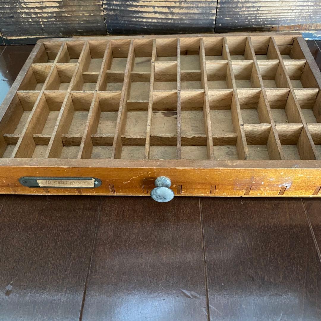 活字ケース/プリンタートレイ/アンティーク