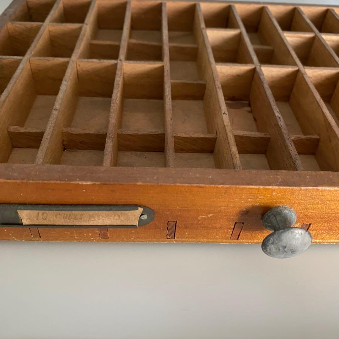 活字ケース/プリンタートレイ/アンティーク