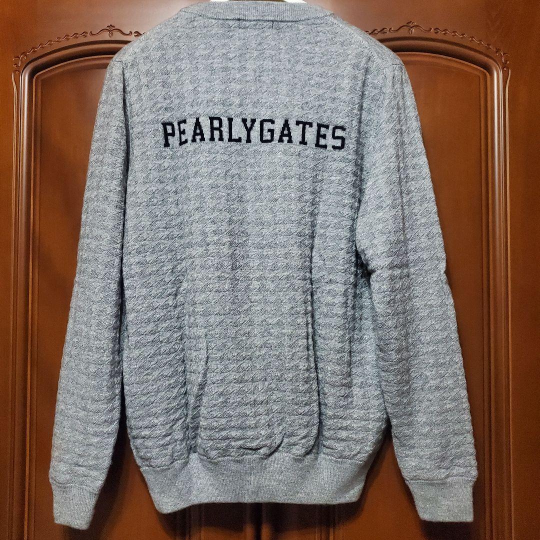 最終値下 美品 パーリーゲイツ グレー スニード セーター メンズサイズ4