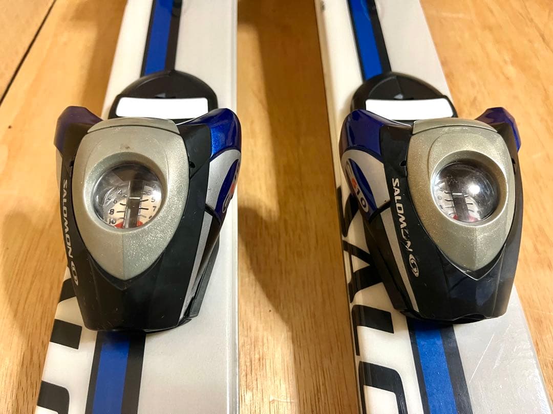 SALOMON スキーセット サロモン ストック付 140cm 送料無料！