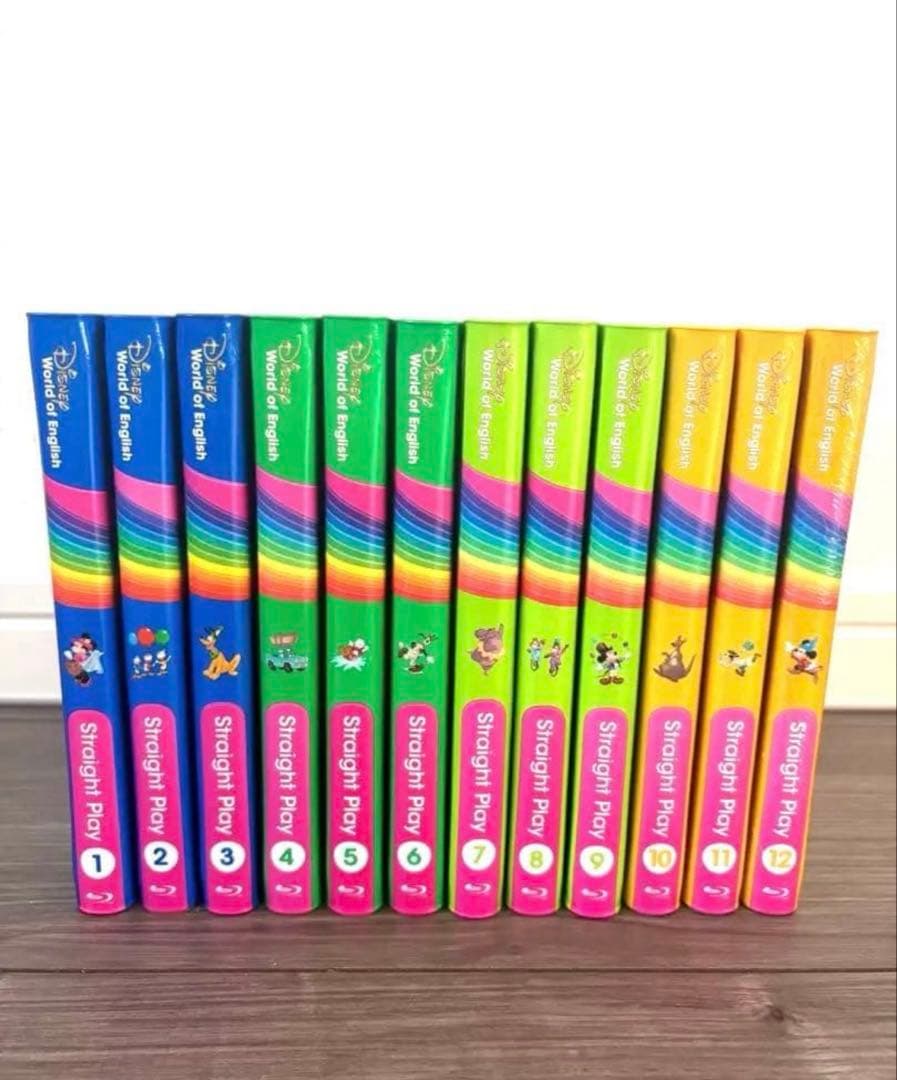 ディズニー英語 ストレートプレイ Blu-ray 2019年以降未開封有 DWE