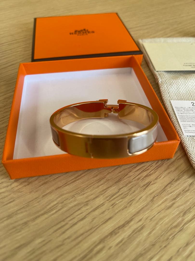 エルメス ブレスレット 《クリックH》 HERMES バングル新品