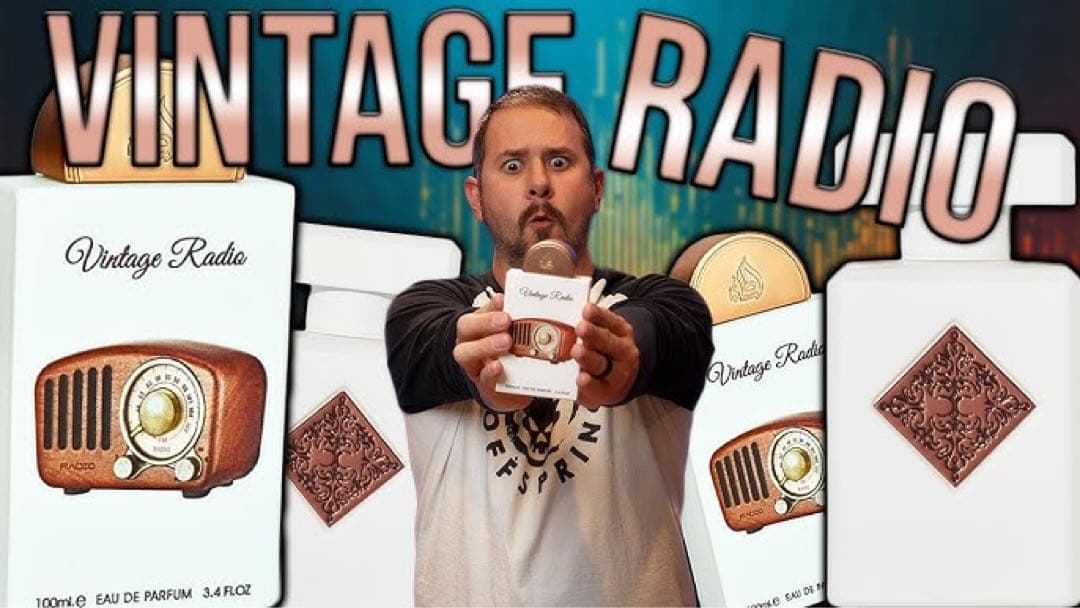 香水(男性用) Lattafa Vintage Radio