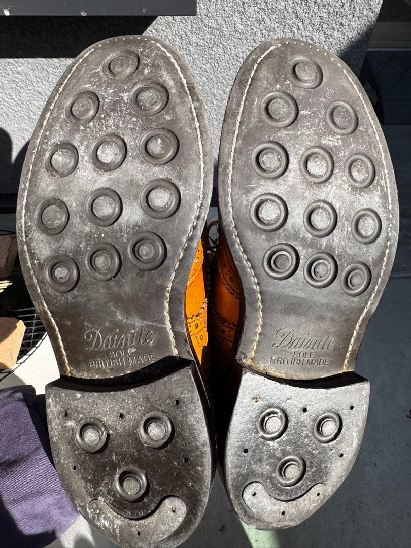 トリッカーズ　ウィングチップ　UK7 ダイナイト