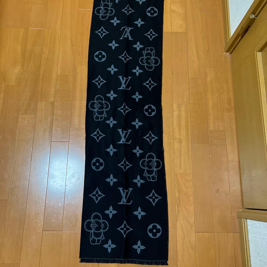 LOUIS VUITTON マフラー ウール・カシミヤ混合