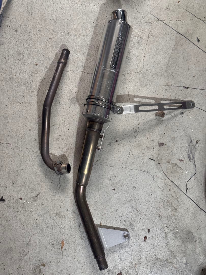 TAKEGAWA BOMBERマフラー スーパーカブ